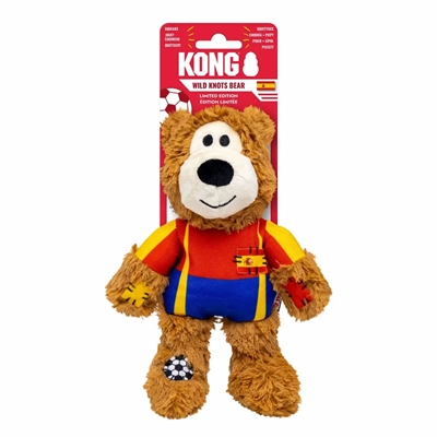 Kong Wild Knots Hundgosedjur World Cup England LIMITED EDITION